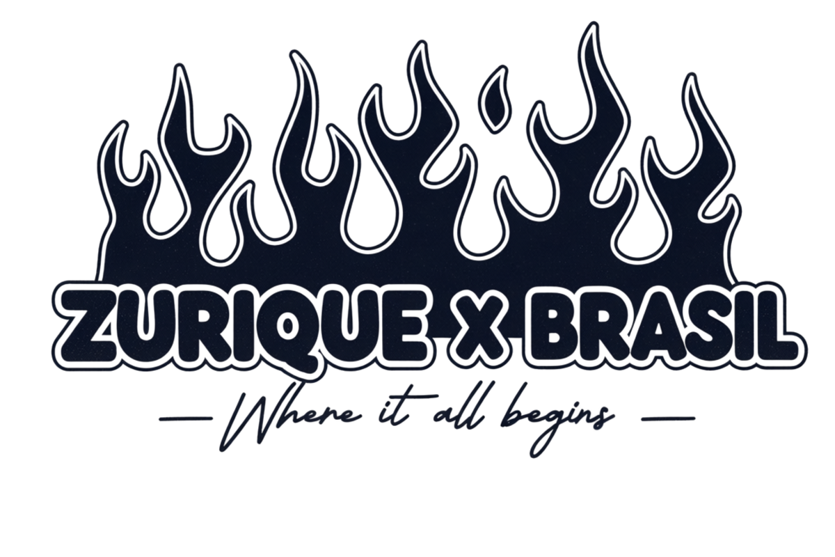 ZURIQUE X BRASIL — Oversized T-Shirt Black